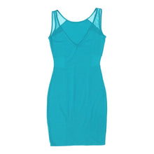  Vintage Unbranded Mini Dress - Small Blue Cotton mini dress Unbranded   