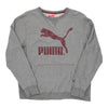 Vintage Puma Sweatshirt - Large Grey Cotton sweatshirt Puma   
