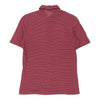 Vintage Summer Polo Shirt - Medium Red Cotton polo shirt Summer   