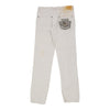 Vintage Dolce & Gabbana Jeans - 35W 37L White Cotton jeans Dolce & Gabbana   
