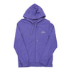 Vintage Lotto Hoodie - XL Purple Cotton hoodie Lotto   