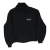 Vintage Top Line Varsity Jacket - Large Black Wool Blend varsity jacket Top Line   
