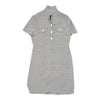 Vintage Talbots Shirt Dress - Medium Grey Acetate shirt dress Talbots   