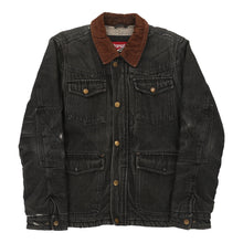  Vintage Wrangler Denim Jacket - Small Black Cotton denim jacket Wrangler   