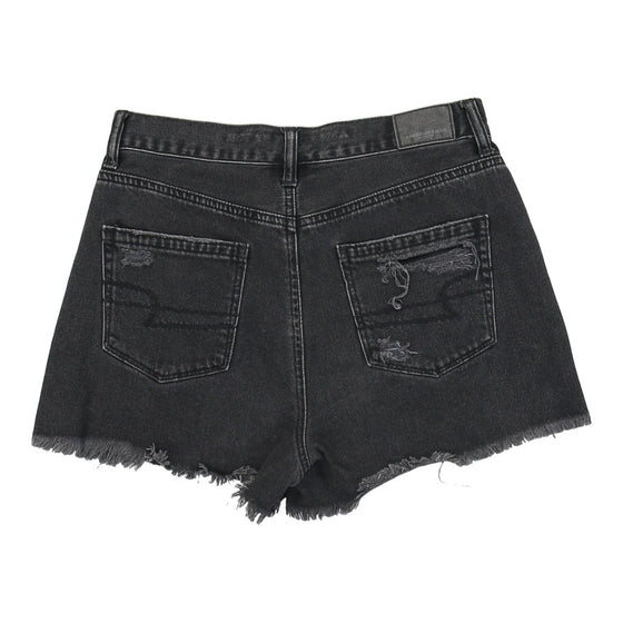 American Eagle Denim Shorts - 26W UK 6 Black Cotton denim shorts American Eagle   