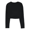Zara Long Sleeve Top - Medium Black Polyester long sleeve top Zara   