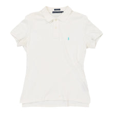  Vintage Ralph Lauren Polo Shirt - Large White Cotton polo shirt Ralph Lauren   