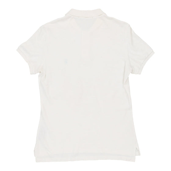 Vintage Ralph Lauren Polo Shirt - Large White Cotton polo shirt Ralph Lauren   