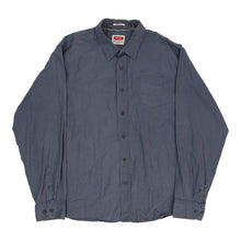  Wrangler Flannel Shirt - 2XL Blue Cotton flannel shirt Wrangler   