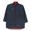 Barcelona Nike Football Jacket - Large Blue Polyester jacket Nike   