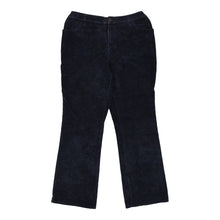  Vintage St. Johns Bay Cord Trousers - 36W UK 14 Blue Cotton cord trousers St. Johns Bay   