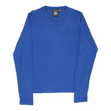  Vintage Napapijri Long Sleeve T-Shirt - Small Blue Cotton long sleeve t-shirt Napapijri   