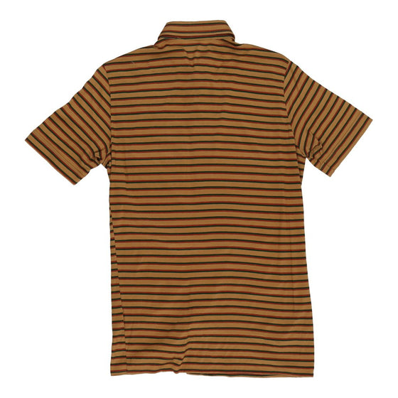 Vintage Pook Polo Shirt - Medium Brown Cotton polo shirt Pook   