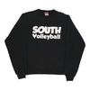 Vintage South Volleyball Champion Sweatshirt - Small Black Cotton sweatshirt Champion   