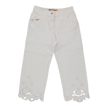  Vintage Blumarine High Waisted Jeans - 30W UK 10 White Cotton jeans Blumarine   
