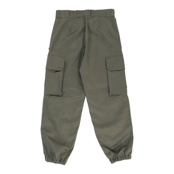Vintage Unbranded Cargo Trousers - 26W UK 6 Khaki Cotton cargo trousers Unbranded   