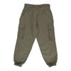 Vintage Double Knee Unbranded Cargo Trousers - 30W UK 10 Khaki Cotton cargo trousers Unbranded   