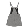 H&M Womens Pinafore Dress - Small Cotton Black & White pinafore dress H&M   