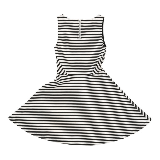 H&M Womens A-Line Dress - XS Polyester Black & White a-line dress H&M   
