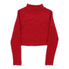 H&M Womens Jumper - XS Polyester Red jumper H&M   