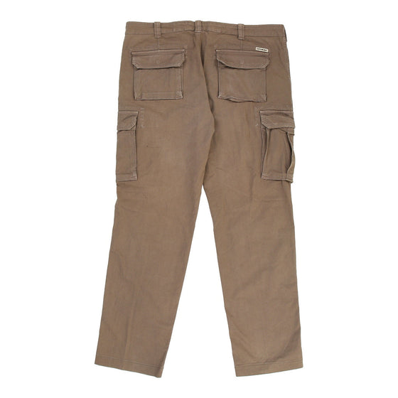 Vintage Cotton Belt Jeans - 40W 31L Brown Cotton jeans Cotton Belt   