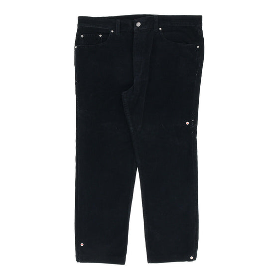 Vintage Carrera Cord Trousers - 37W 27L Navy Cotton cord trousers Carrera   