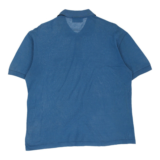 Vintage Missoni Polo Shirt - Medium Blue Cotton polo shirt Missoni   