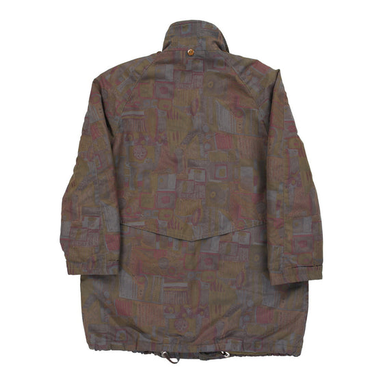 Vintage Unbranded Ski Jacket - Large Brown Nylon ski jacket Unbranded   