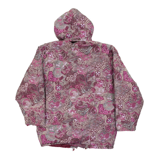 Vintage Unbranded Ski Jacket - Large Pink Nylon ski jacket Unbranded   