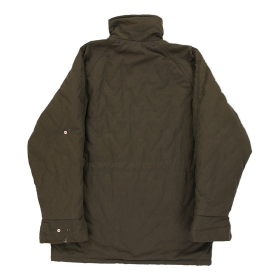 Vintage Unbranded Ski Jacket - Large Khaki Nylon ski jacket Unbranded   