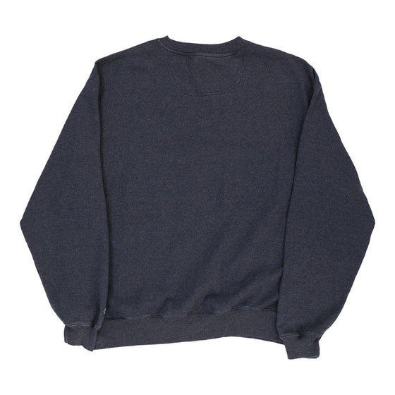 Vintage Champion Sweatshirt - XL Blue Cotton sweatshirt Champion   