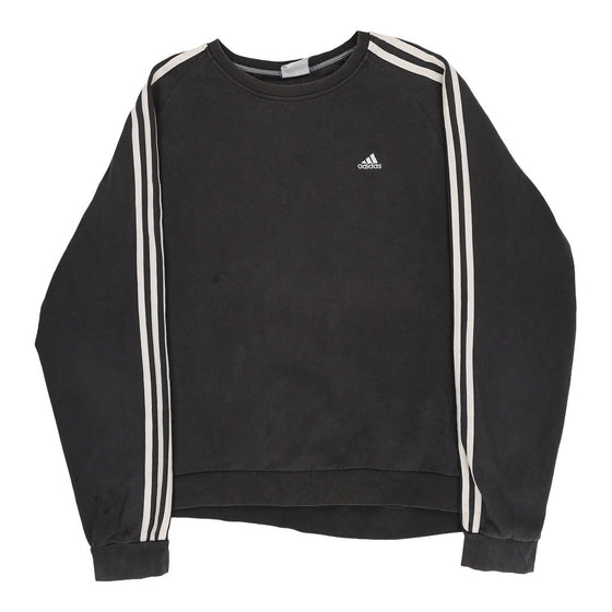 Vintage Adidas Sweatshirt - XL Black Cotton sweatshirt Adidas   