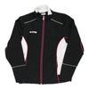 Vintage Errea Track Jacket - Small Black Polyester track jacket Errea   