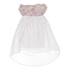 Vintage Unbranded Dress - Small White Viscose dress Unbranded   