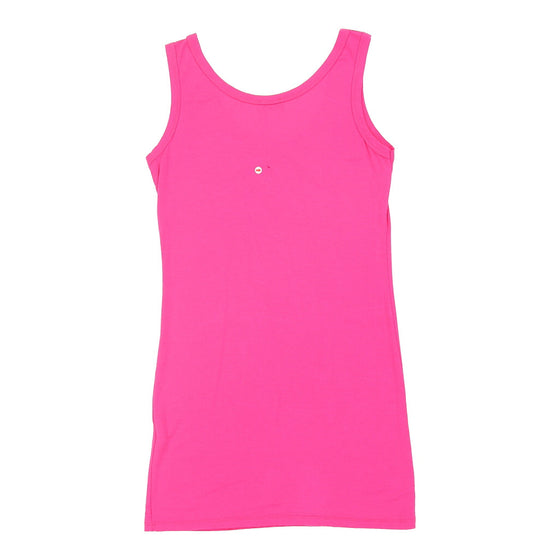 Vintage Muchmoney Vest - XL Pink Cotton vest Muchmoney   