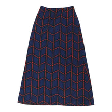  Vintage Unbranded Skirt - XS UK 6 Blue Cotton skirt Unbranded   
