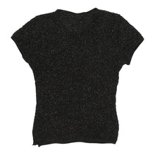  Vintage T-Shirt - Small Black Nylon t-shirt Thrifted.com   
