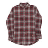 Vintage Orvis Flannel Shirt - Small Red Cotton flannel shirt Orvis   