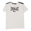 Everlast Spellout T-Shirt - Small White Cotton t-shirt Everlast   