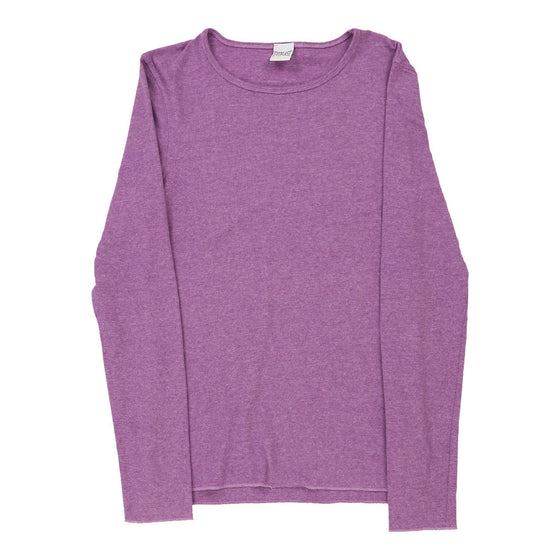Everlast Long Sleeve T-Shirt - XL Purple Polyester Blend long sleeve t-shirt Everlast   