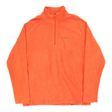  Vintage Reebok Fleece - 2XL Orange Polyester fleece Reebok   