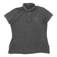  Vintage Avirex Polo Shirt - Large Grey Cotton polo shirt Avirex   