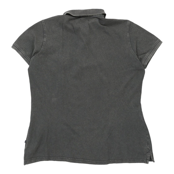 Vintage Avirex Polo Shirt - Large Grey Cotton polo shirt Avirex   