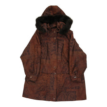  Vintage Unbranded Ski Jacket - 3XL Brown Silk ski jacket Unbranded   