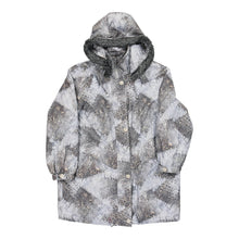  Vintage Unbranded Ski Jacket - 2XL Grey Nylon ski jacket Unbranded   