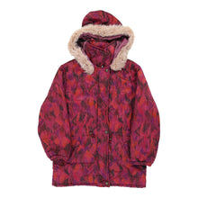  Vintage Unbranded Ski Jacket - Large Pink Nylon ski jacket Unbranded   