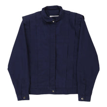  Vintage Nordstrom Jacket - Small Blue Cotton jacket Nordstrom   