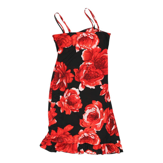 Vintage Unbranded Dress - Small Black & Red Polyester dress Unbranded   