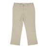 Vintage Dickies High Waisted Trousers - 40W UK 20 Beige Cotton trousers Dickies   