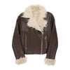 Vintage Pimkie Jacket - Medium Brown Leather jacket Pimkie   
